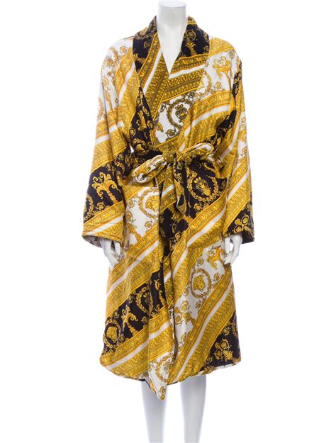 versace silk robe fake|versace personalized robe.